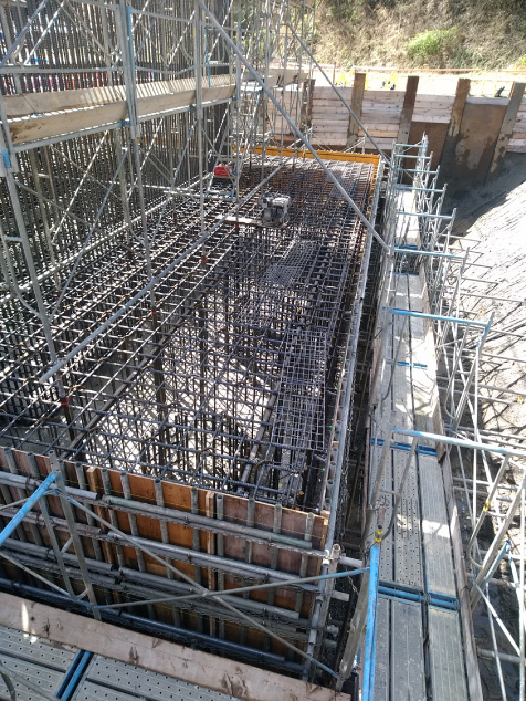 フーチング打設